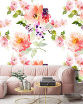 Purple Pink Bouquet Wallpaper